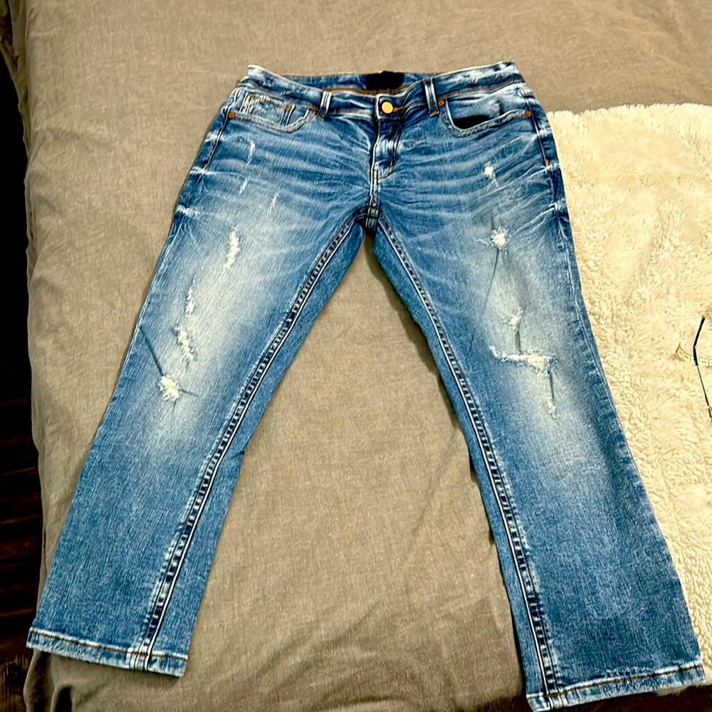 Buckle Black skinny jeans, size 30